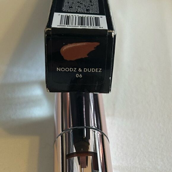 🌻 Fenty Noodz & Dudez - soft peach nude Icon Velvet Liquid Lipstick New FullSz - Picture 5 of 7